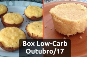 Box Low-Carb #2 – Bolinho De Coco e Paçoquinha
