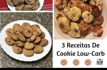 As 3 Melhores Receitas De Cookie Da Dieta Low-Carb