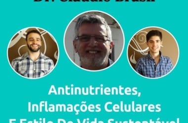 Podcast #046 – Dr. Cláudio Brasil Fala Tudo Sobre Antinutrientes, Inflamações Celulares E Estilo De Vida Sustentável