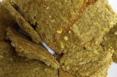 Biscoito Salgado Low-Carb — Receita De Bolacha Crocante Cetogênica