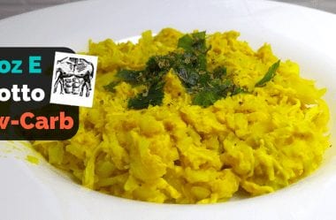 Receita De Arroz E De Risoto — Versões Low-Carb E Cetogênica À Base De Couve-Flor Ou Brócolis