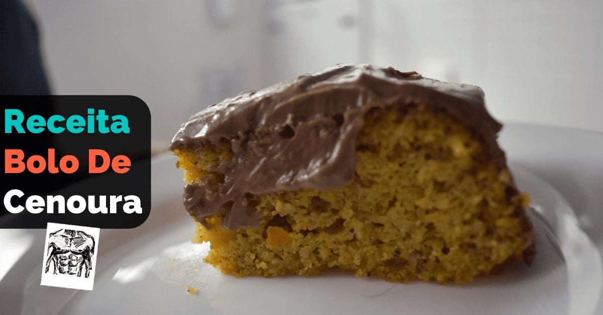 Receita de Bolo de cenoura com farinha de arroz